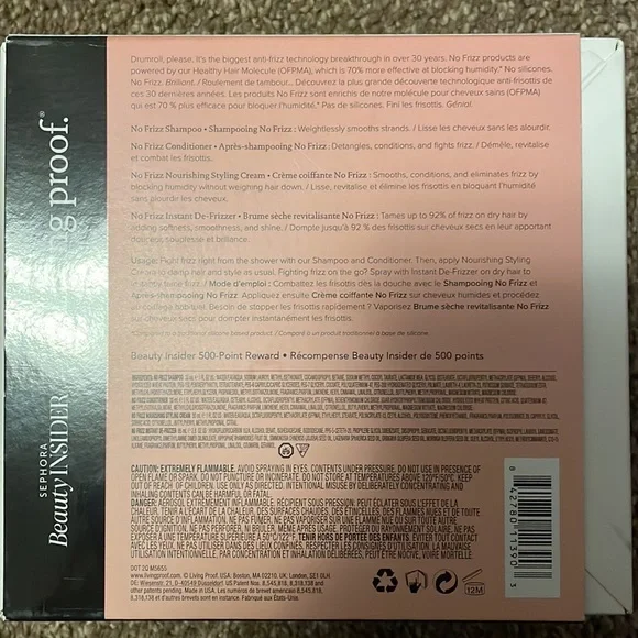 Living Proof No Frizz Sample Kit. Brand New - Picture 2 of 2